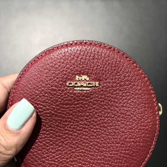 COACH Round Coin Case - Picture 5 of 7